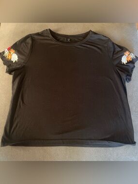 Shein floral embroidery